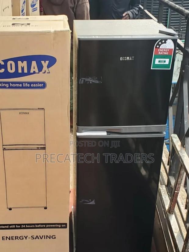 Ecomax 138L Double Door Fridge – Stylish & Spacious