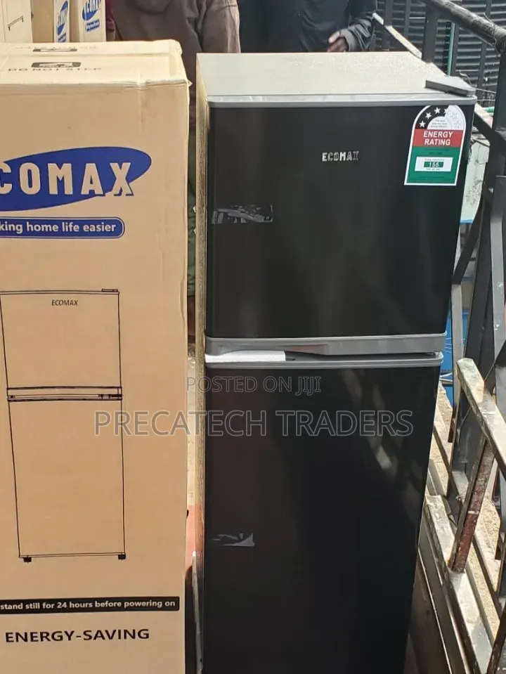 Ecomax 138L Double Door Fridge – Stylish & Spacious