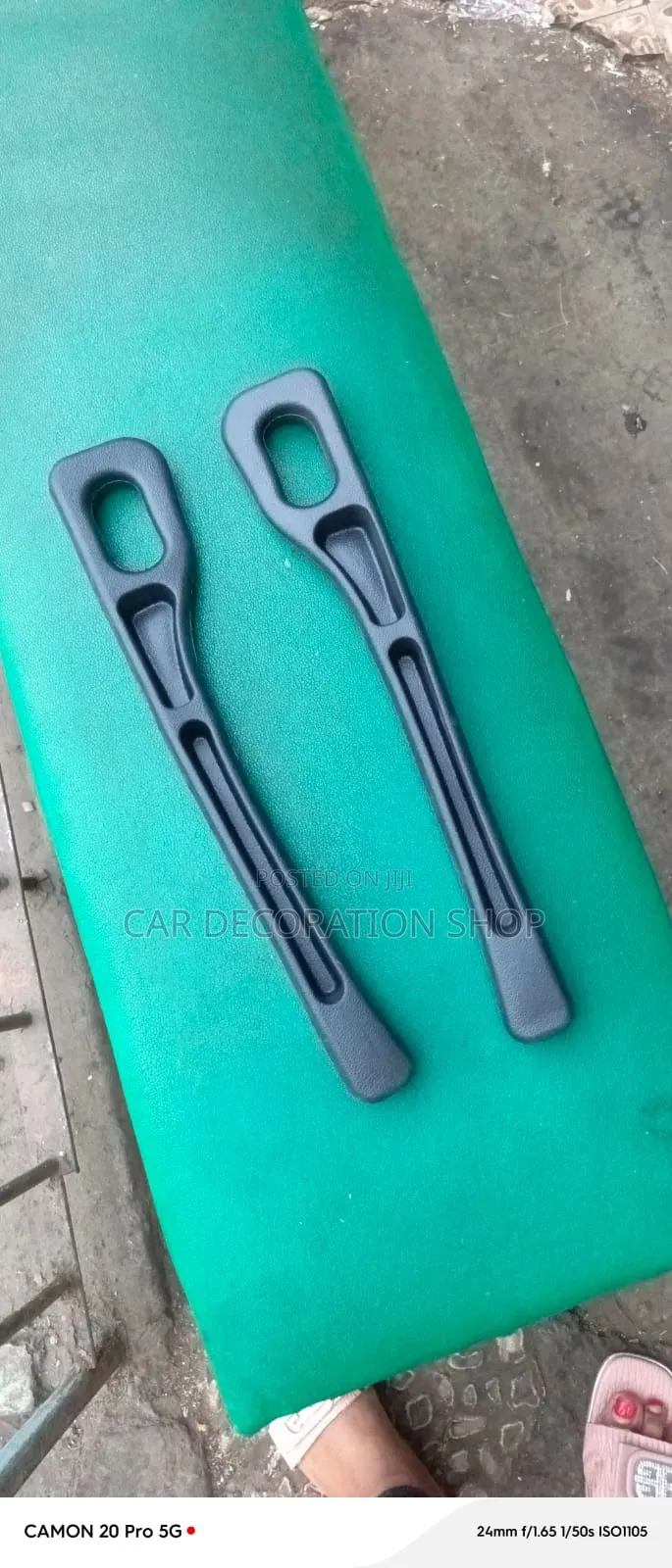 2x Flexible Rubber Construction Seat Gap Filler Universal Fit