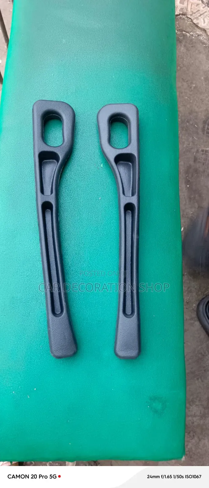 2x Flexible Rubber Construction Seat Gap Filler Universal Fit