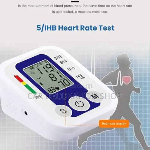 Microcomputer Intelligent Upper Arm Style Blood Pressure Monitor