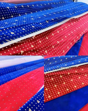 Executive Office Carpets in Blue and Bright Maroon Stared