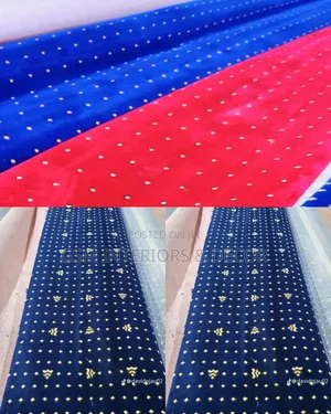 Executive Office Carpets With Maroon Patterns and Plain Patterns 12mm