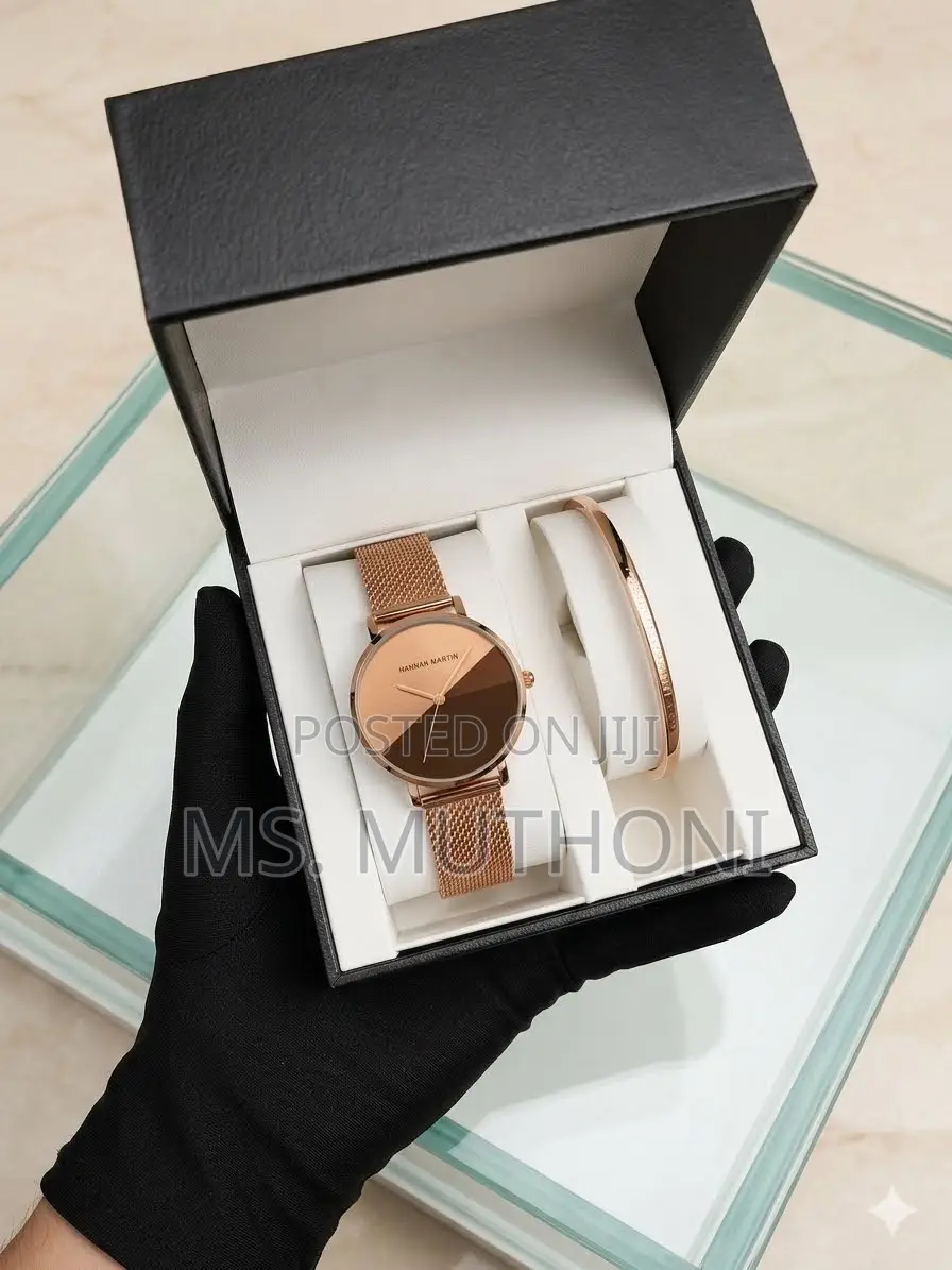 🔮 Classic Luxury Minimalist HM Watch Gift Set