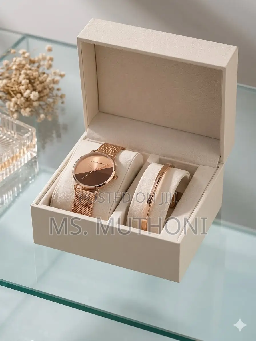 🔮 Classic Luxury Minimalist HM Watch Gift Set