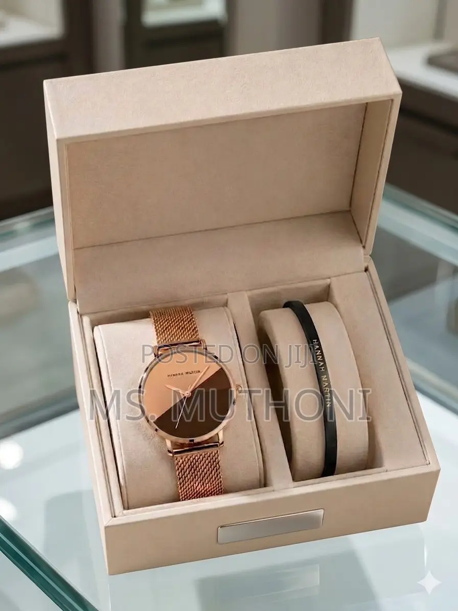 🔮 Classic Luxury Minimalist HM Watch Gift Set