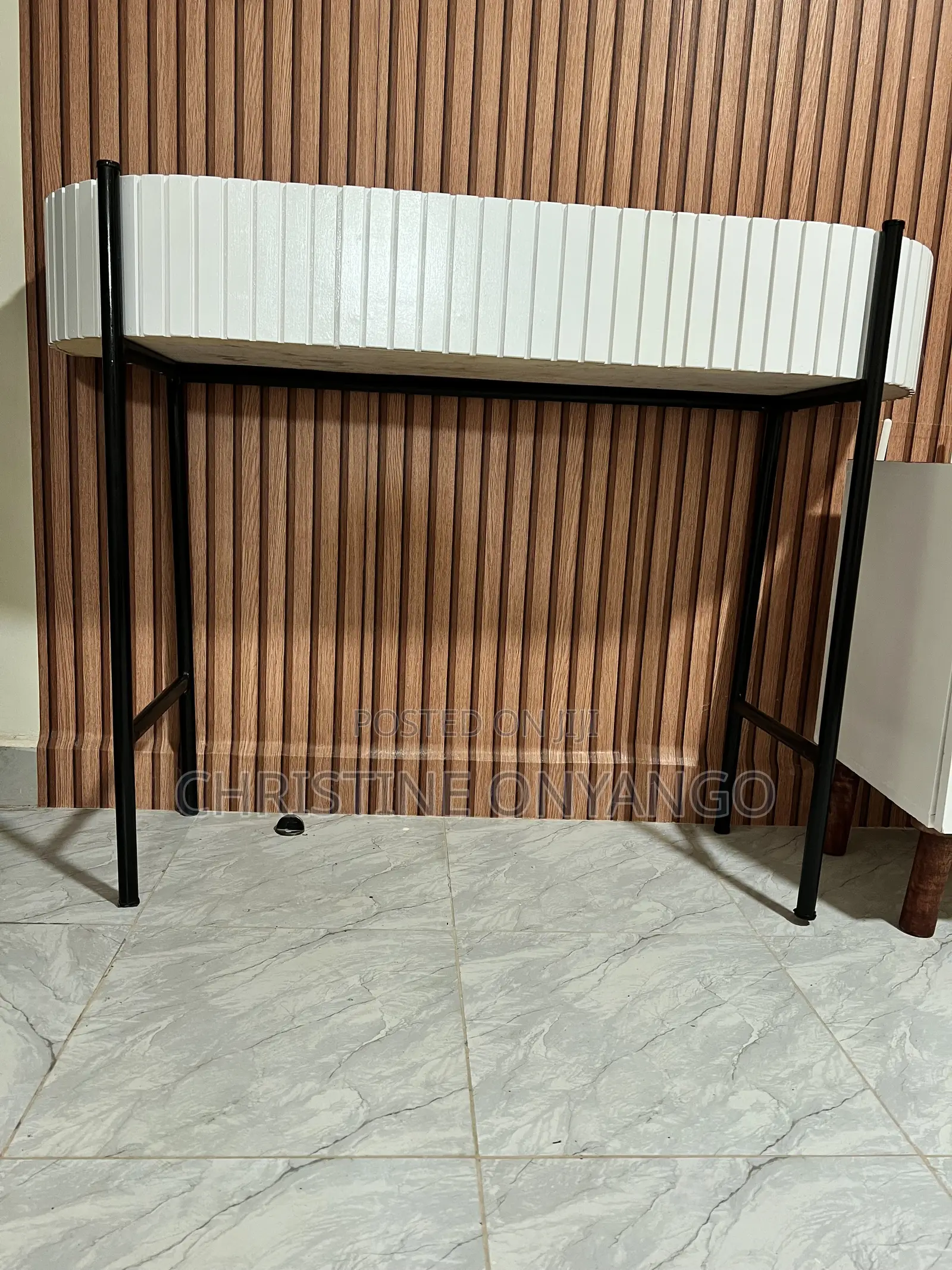Curved Console Table
