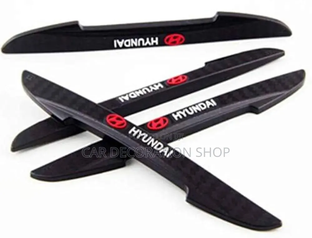 Hyundai 4pc Door Edge Protector Anti_collision Strips