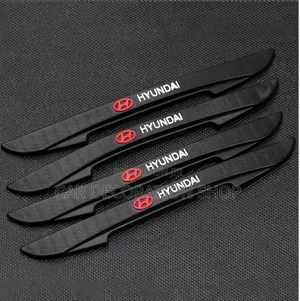4x Hyundai Impact Resistant Material Rubber Door Edge Guard Protector