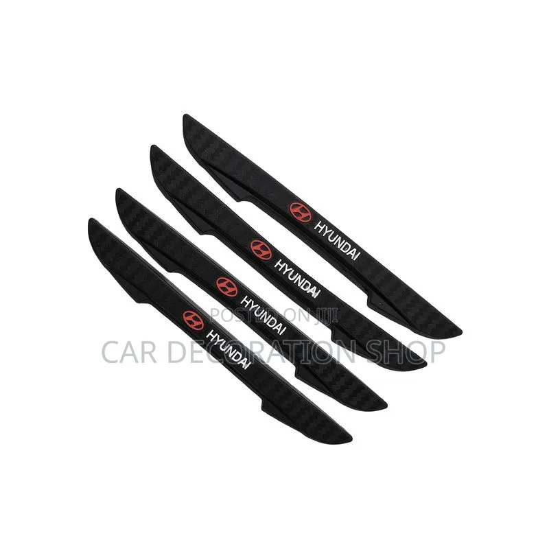 4x Hyundai Impact Resistant Material Rubber Door Edge Guard Protector