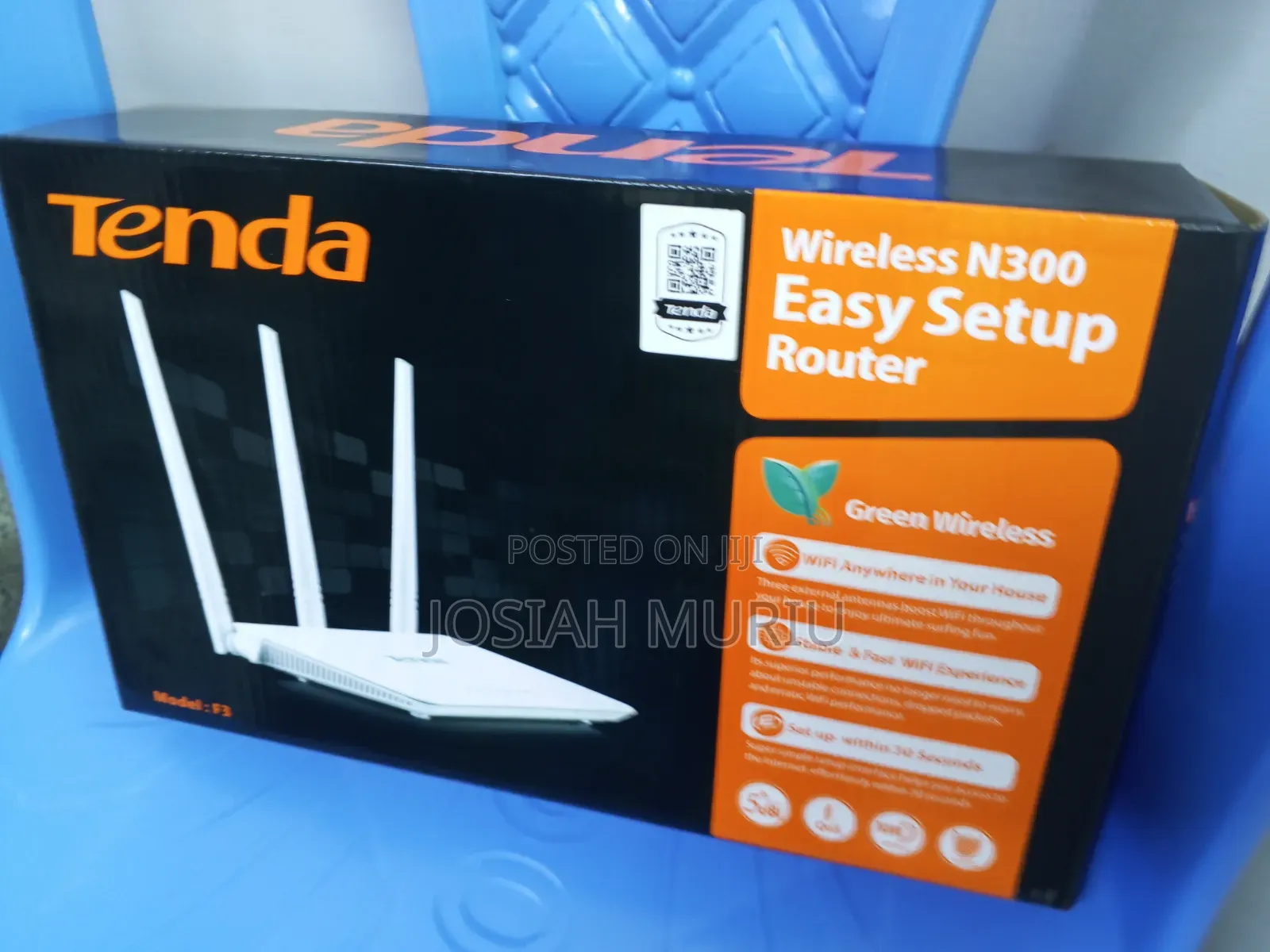 Tenda AC1200 Smart Wireless Router – High-Speed WiFi