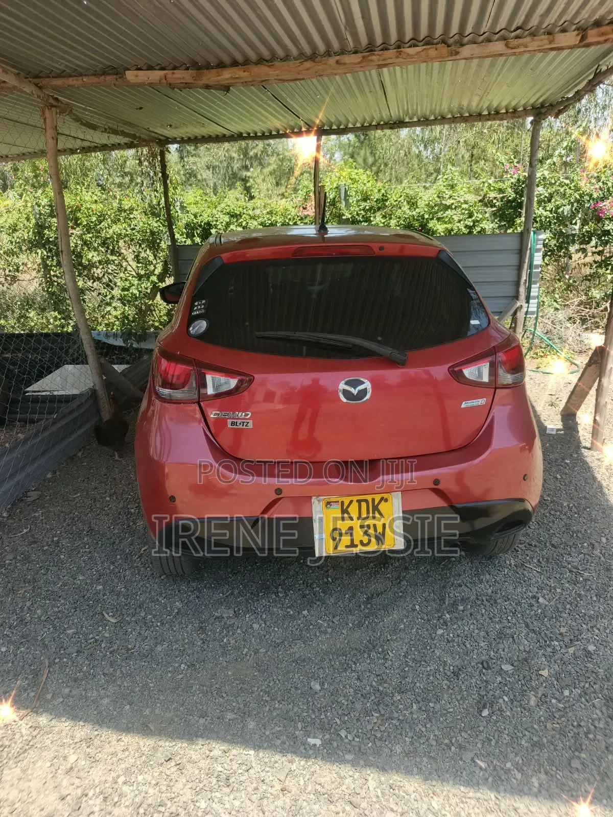 Mazda Demio 2017 Maroon