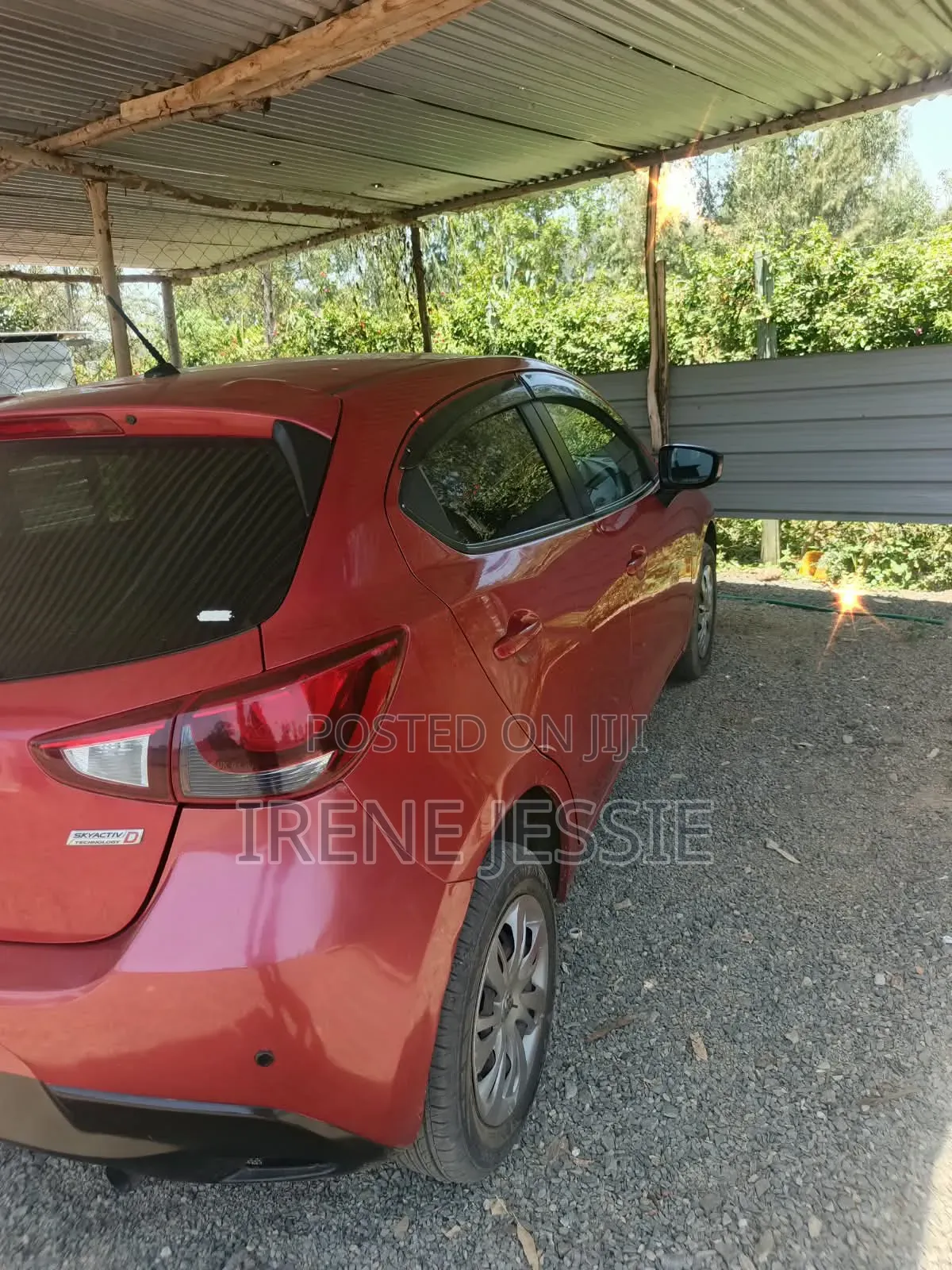 Mazda Demio 2017 Maroon