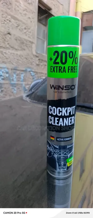 Winso  Car Dashboard Polish Cockpit Cleaner,shine, Plastic Protector