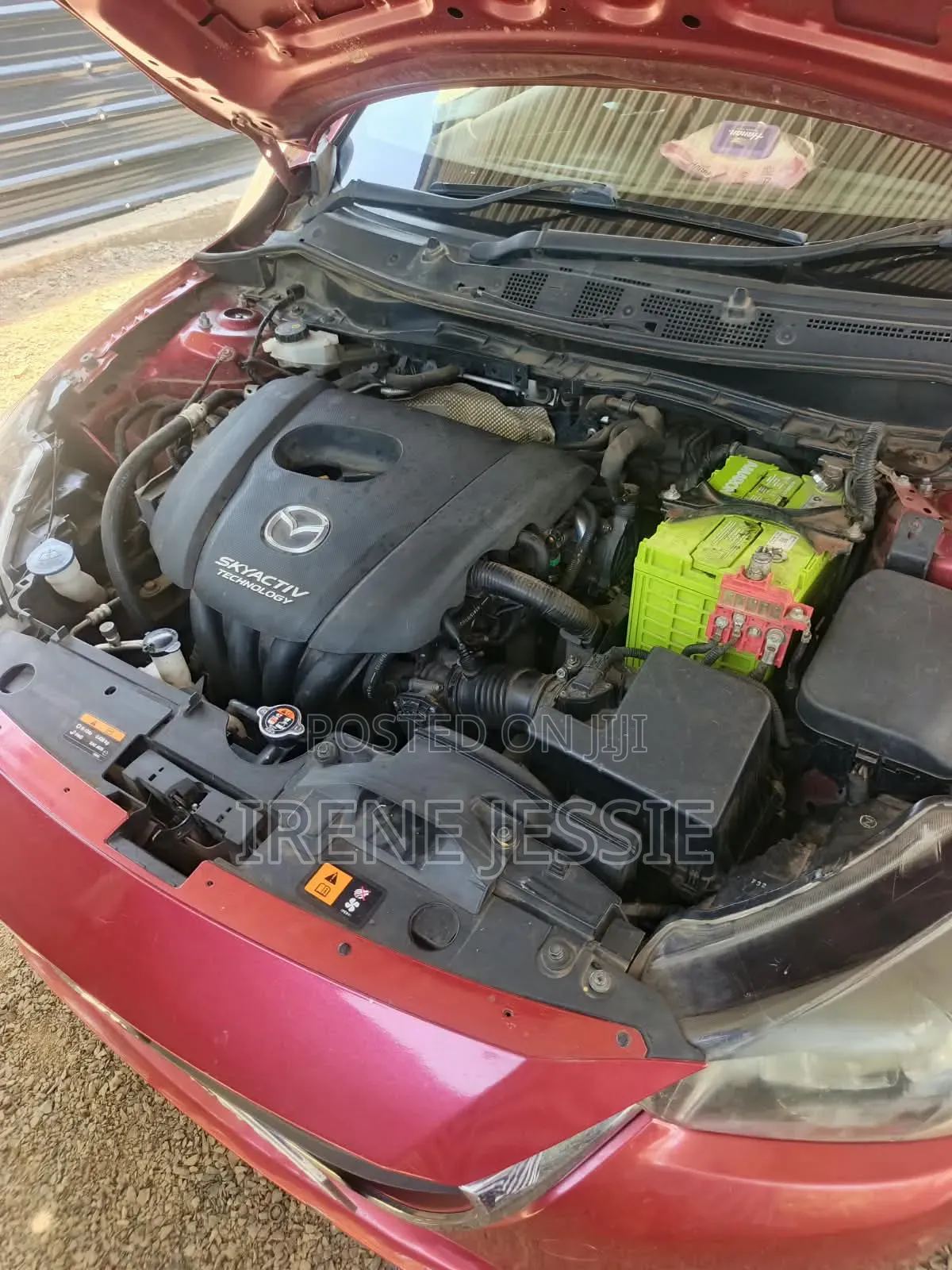 Mazda Demio 2017 Maroon
