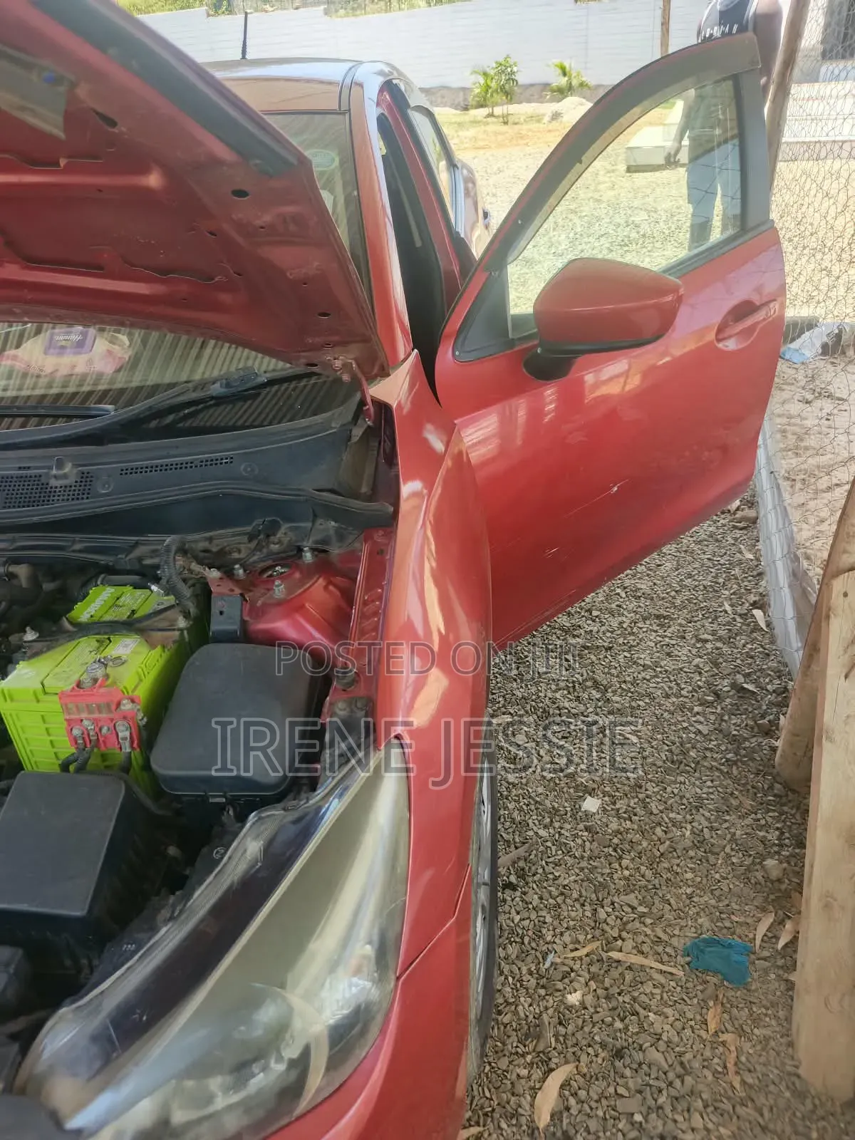 Mazda Demio 2017 Maroon