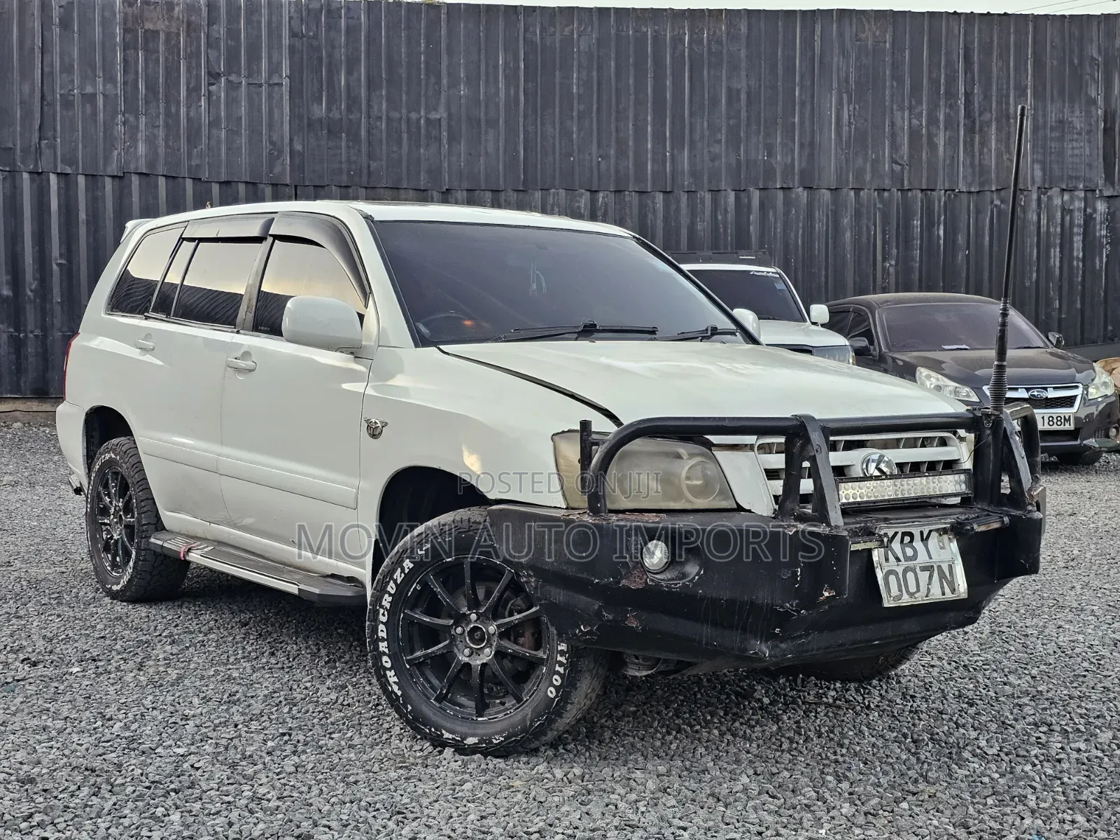 Toyota Kluger 2007 White