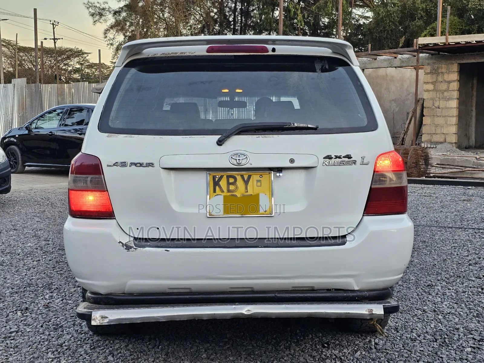 Toyota Kluger 2007 White