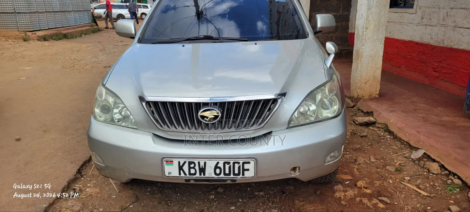 Toyota Harrier 2007 Silver