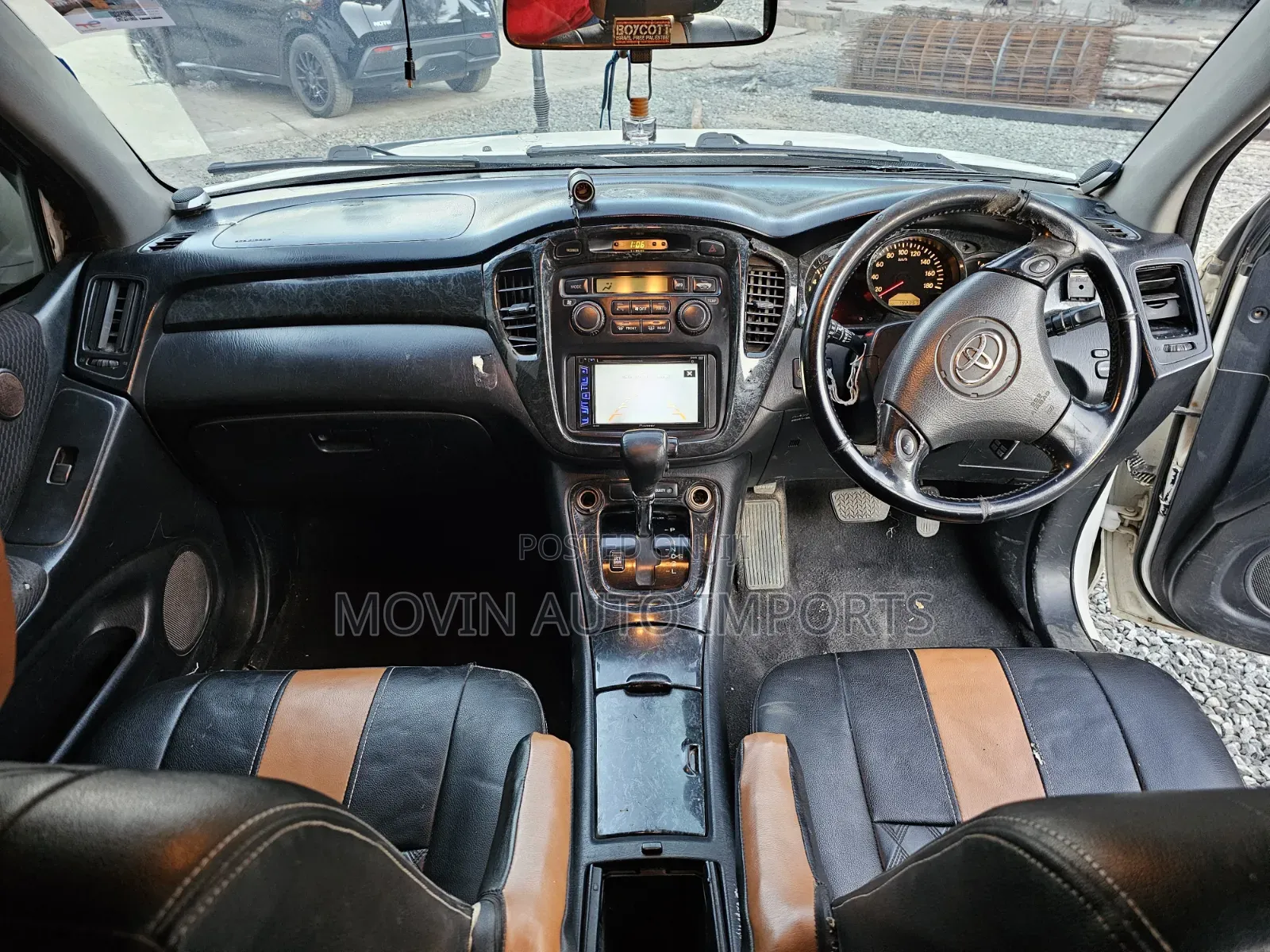 Toyota Kluger 2007 White
