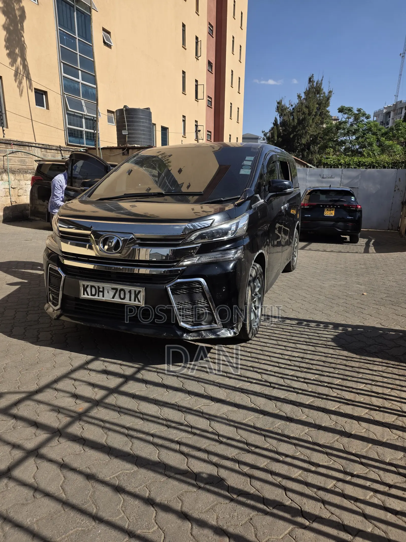 Toyota Vellfire 2015 Black