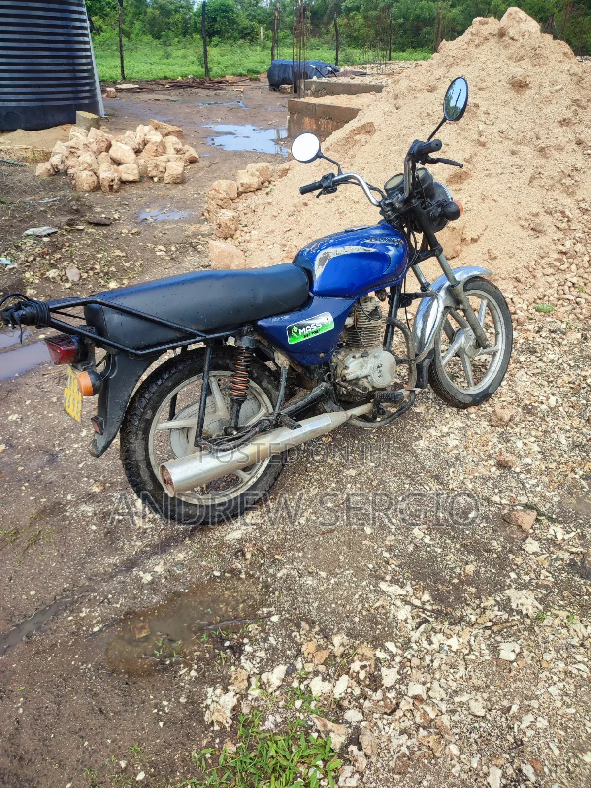 Bajaj Boxer 100 2016 Blue