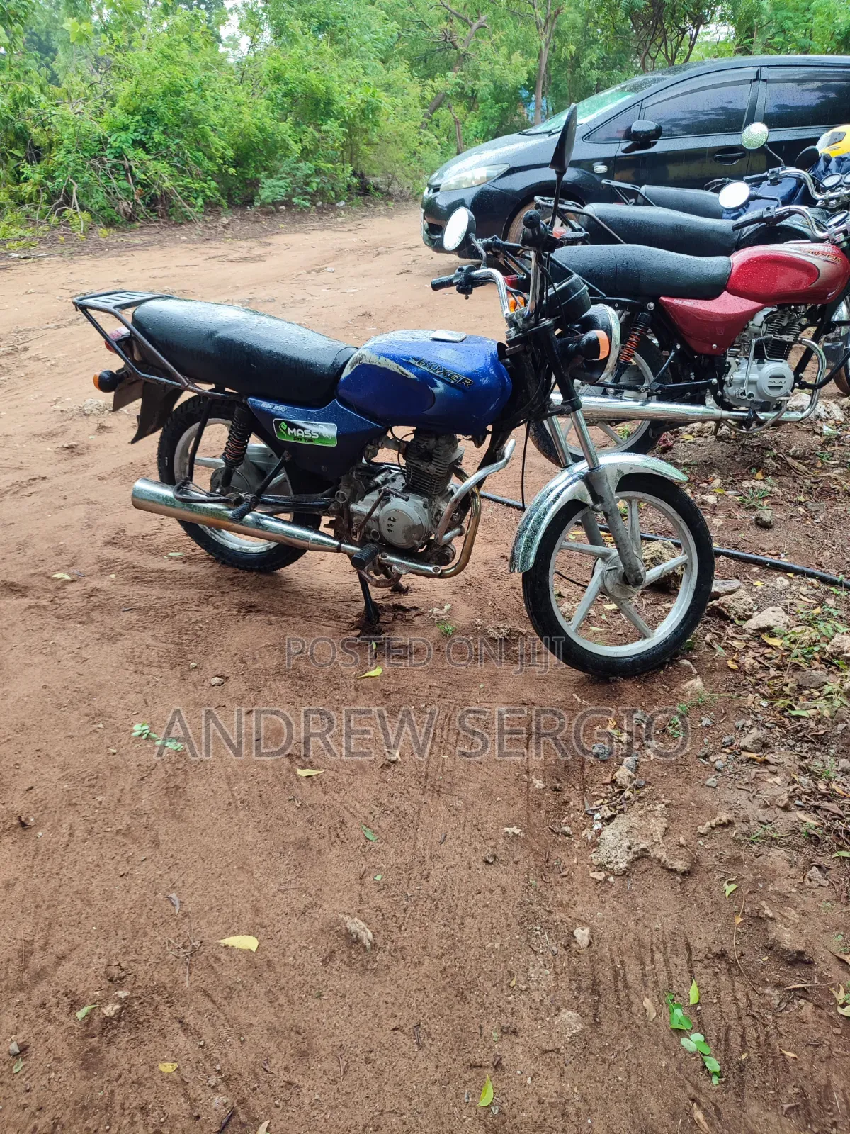 Bajaj Boxer 100 2016 Blue