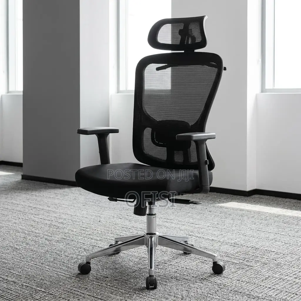 Office Chair; Ergonomic Breathable Mesh Office Seat