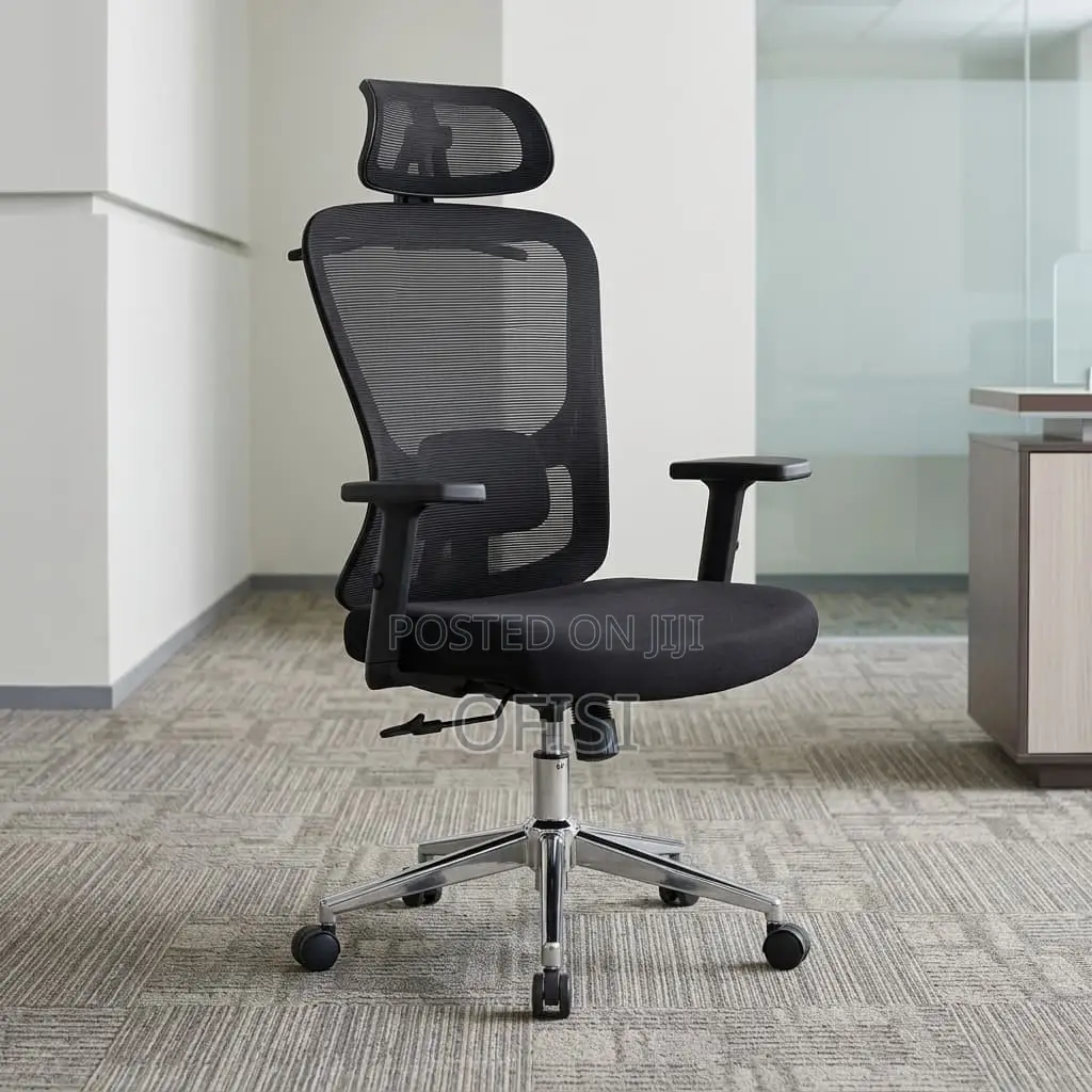 Office Chair; Ergonomic Breathable Mesh Office Seat