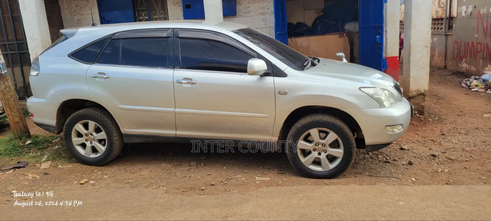 Toyota Harrier 2007 Silver