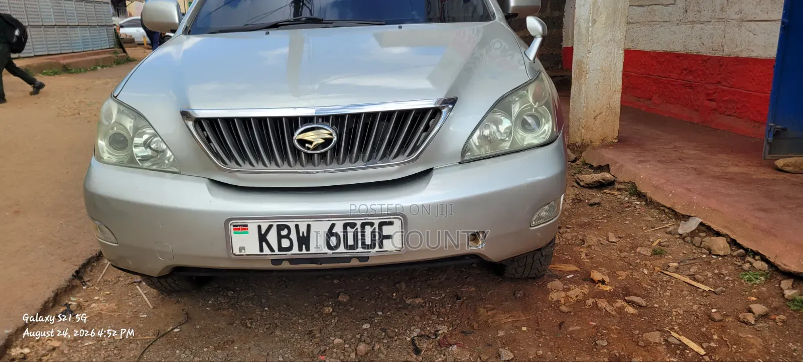 Toyota Harrier 2007 Silver