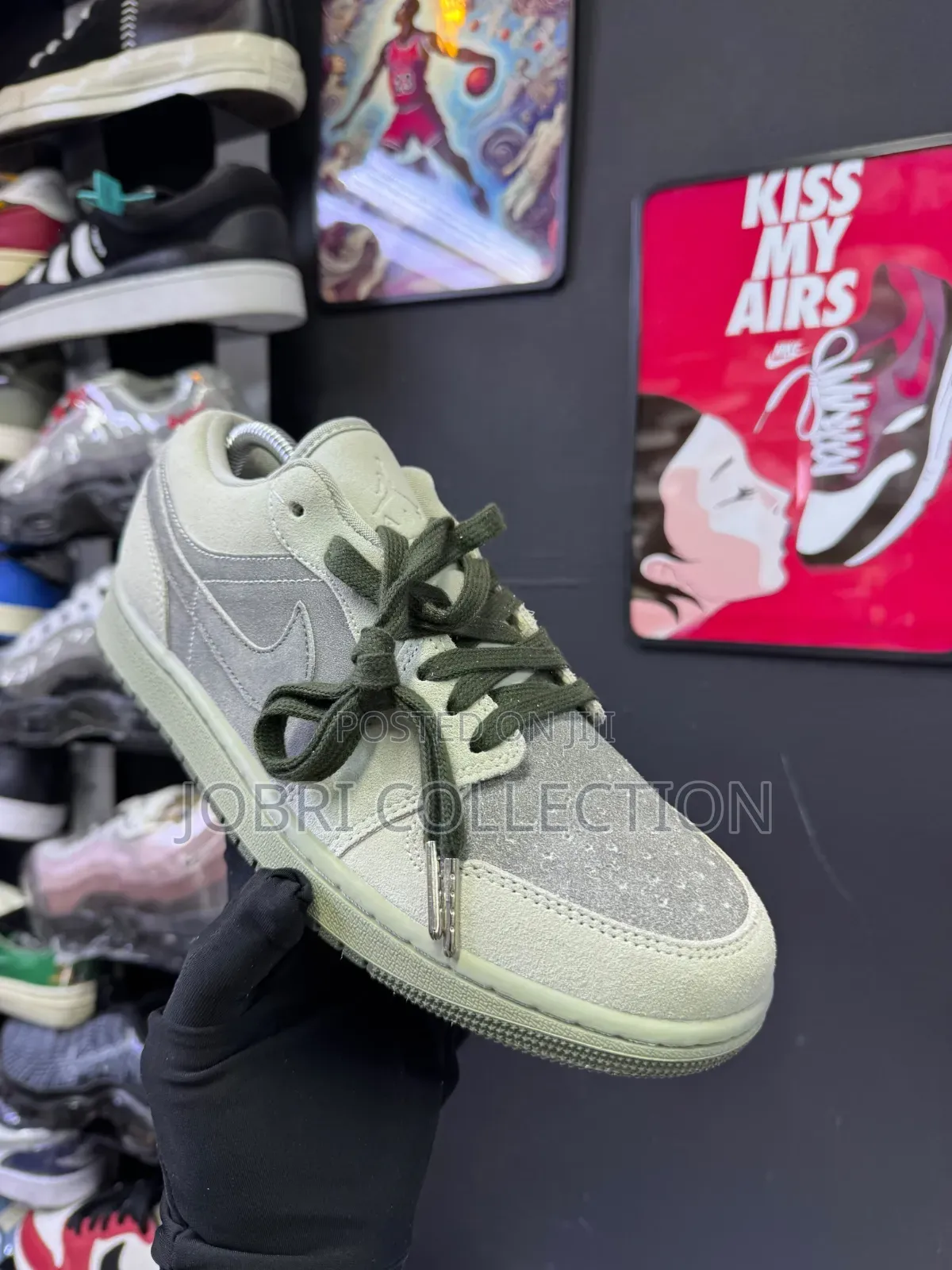 Air Jordan 1 Low SE "Spruce Fog" Sneakers