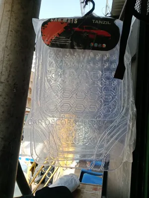 Clear Transparent Plastic All Weather Car Floor Mats 5pc Set