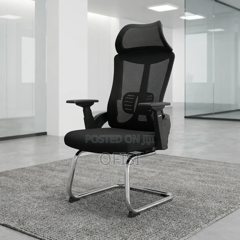 Office Chair; High Back Orthopedic Guest Chair