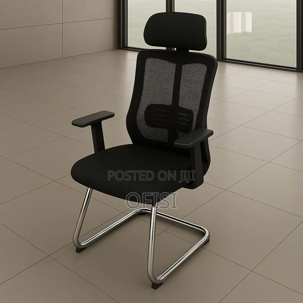 Office Chair; High Back Orthopedic Guest Chair