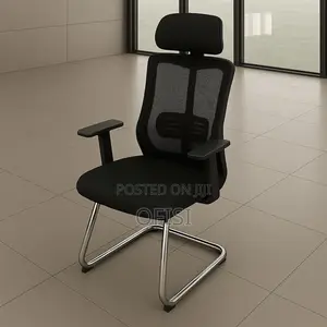 Office Chair; High Back Orthopedic Guest Chair