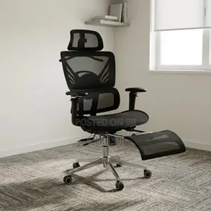 Office Chair; Office Orthopedic Chair With Footrest