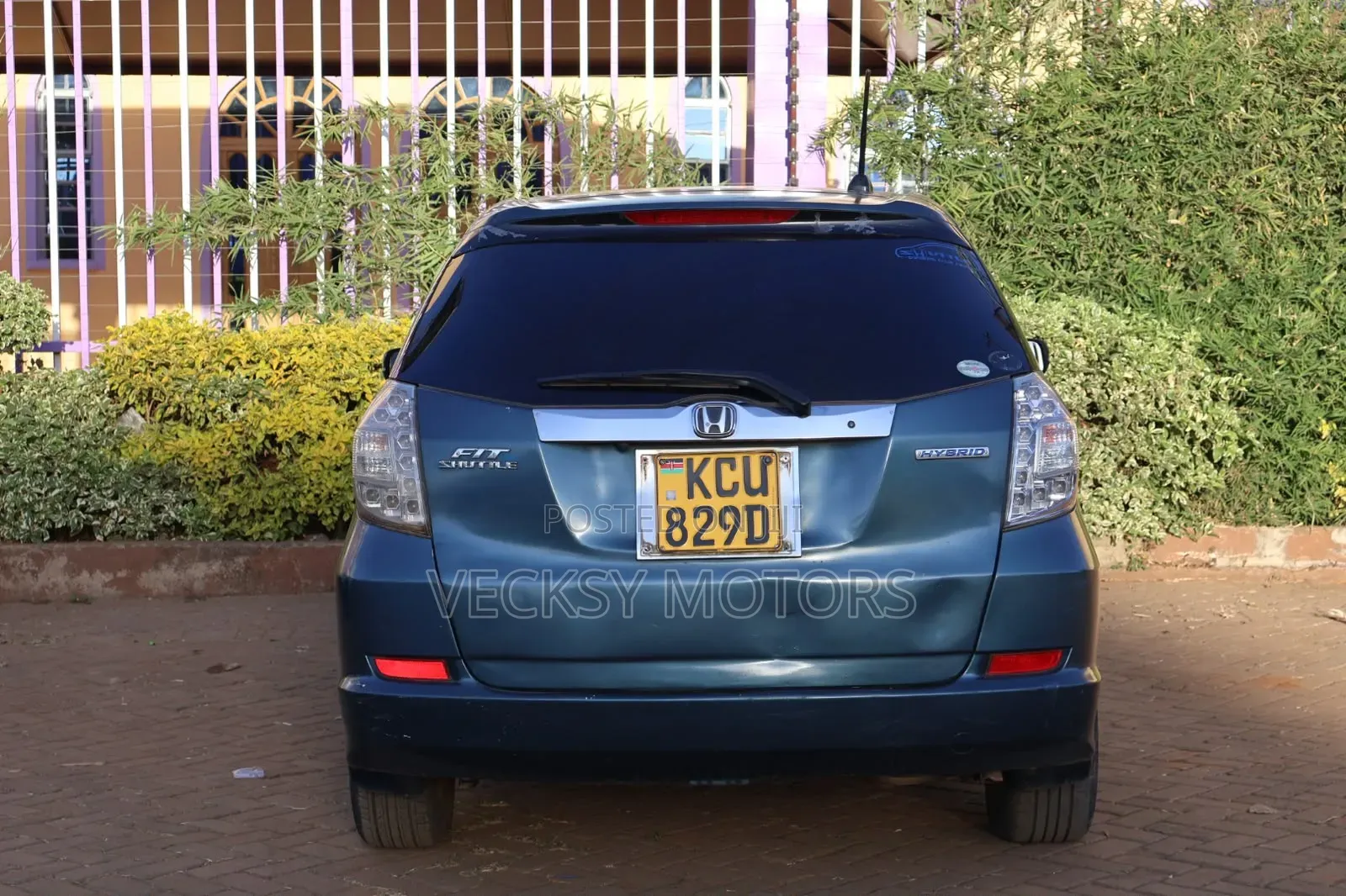 Honda Fit Shuttle 2012 Black