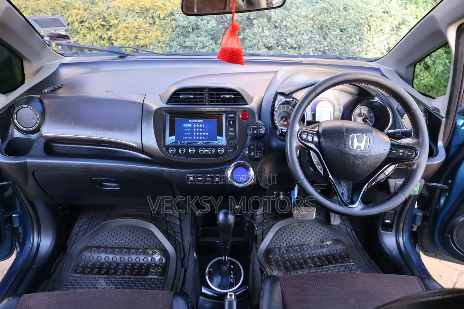 Honda Fit Shuttle 2012 Black