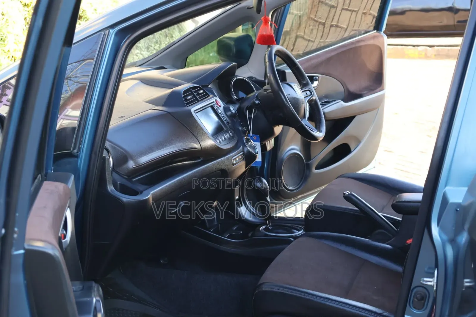 Honda Fit Shuttle 2012 Black
