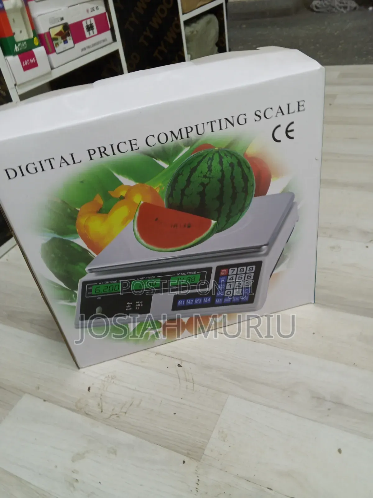 ACS-40 Digital Weighing Scale – Accurate & Reliable