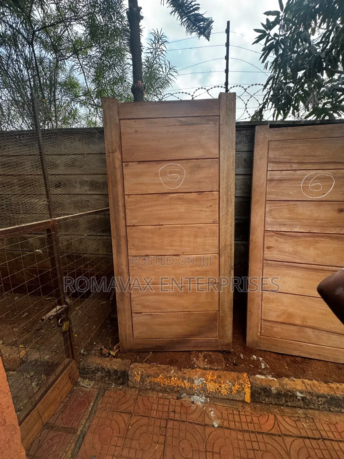 Mahogany Doors for Sale - Various Sizes With Minor Repair