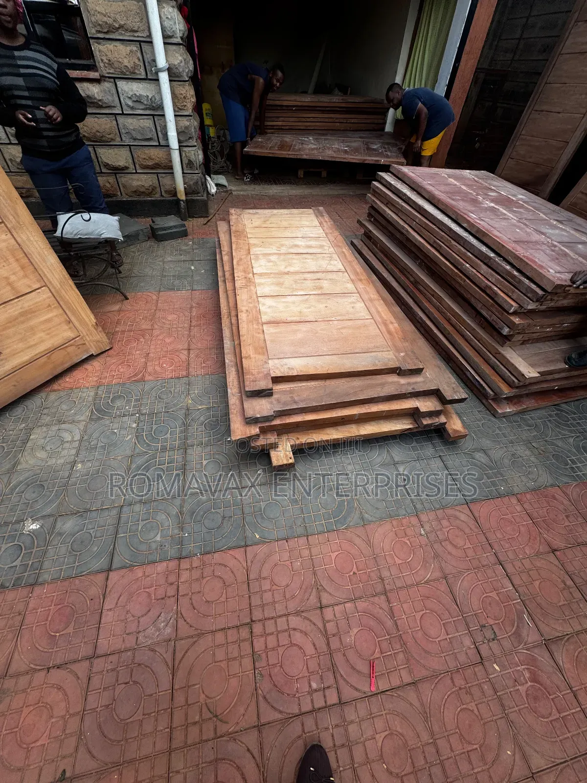 Mahogany Doors for Sale - Various Sizes With Minor Repair