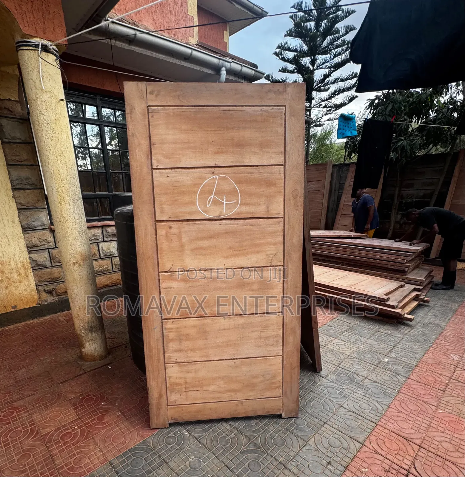 Mahogany Doors for Sale - Various Sizes With Minor Repair