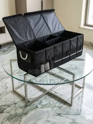 Customizable Universal 90cm Heavy-Duty Foldable Car Trunk Organizer