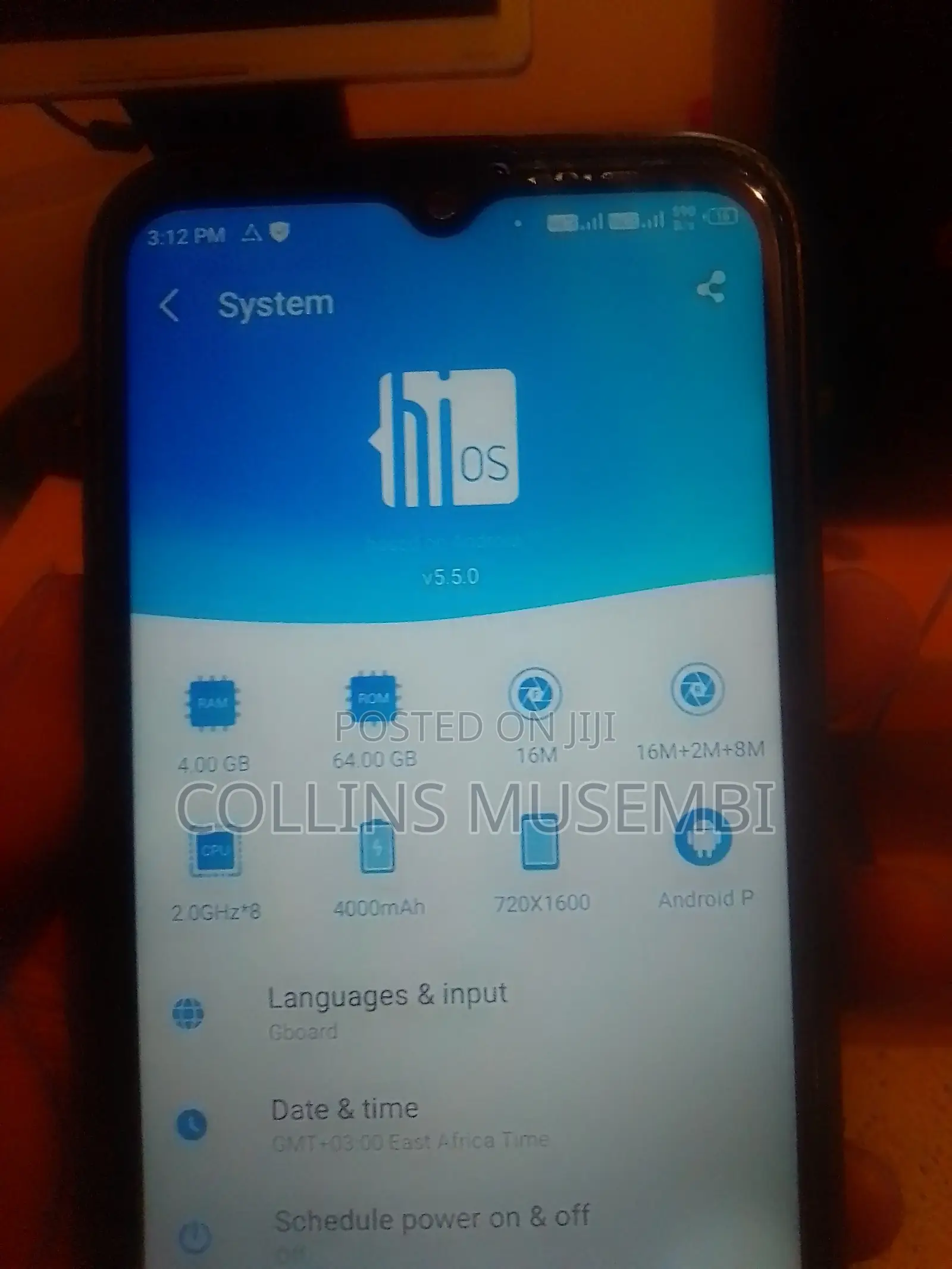 Tecno Camon 12 64 GB Black