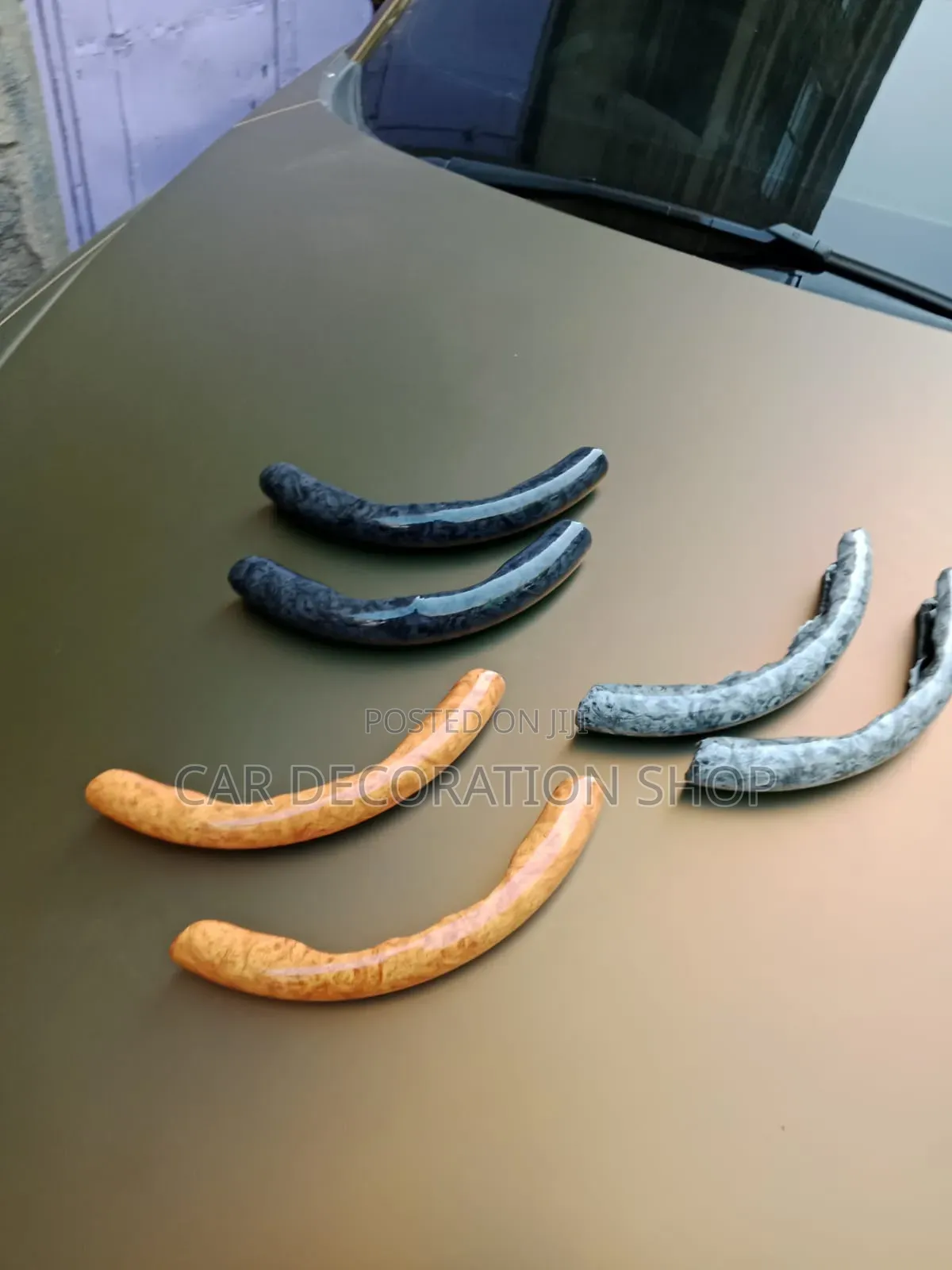 2pc Side Segmentsteering Wheel Cover Clamp Onto Left&right Wheel Side