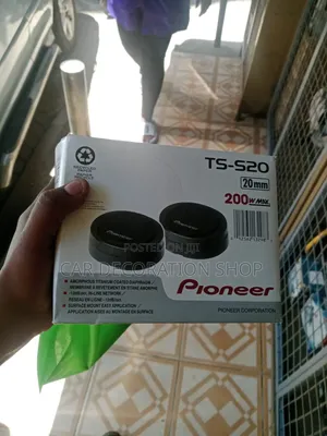 200w Pioneer Amorphous Titanium Coated Diaphragm Tweeters