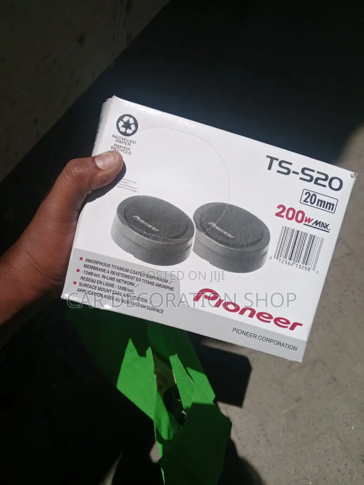 High Performance Dome Shaped 2pcs 200watts Pioneer Tweeters