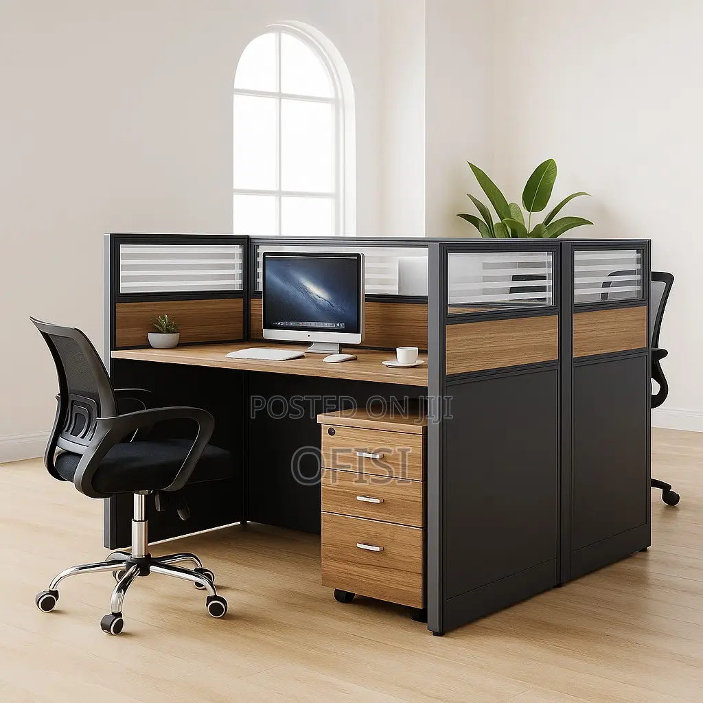 Workstation; Two Way Opposite Office Workstation